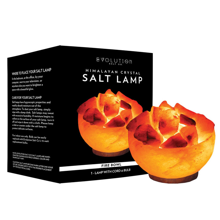 Fire Bowl Himalayan Salt Lamp